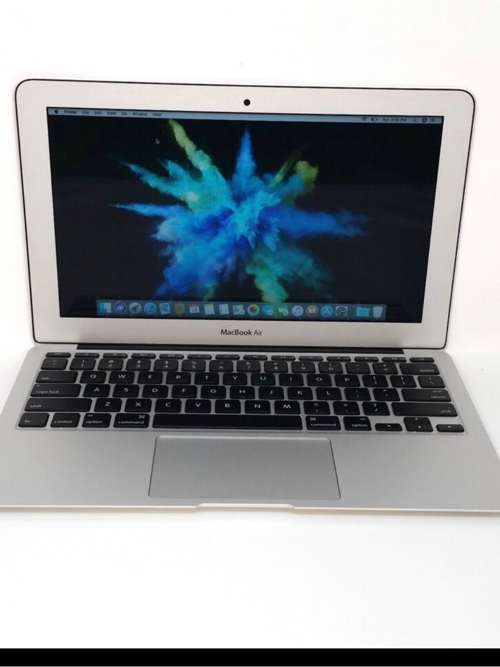 Apple MacBook Air Silver 11-13" Ultrabook with Black Keyboard